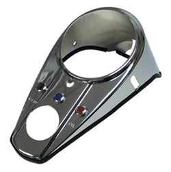 V-FACTOR INSTRUMENT PANEL COVER 3 LIGHT STYLE FOR FAT BOB GAS TANK