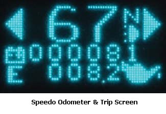 3000 SERIES DIGITAL SPEEDOMETER/TACHOMETER FOR CUSTOM HANDLEBAR USE