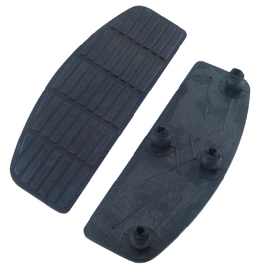 FOOTBOARD PADS W/ISOLATORS TOURING 80/L, FLST 86/L RPLS HD 50614-91A