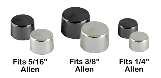 HARDWARE BOLT CAPS FOR ALLEN HEAD SCREWS