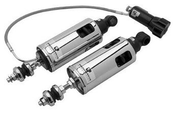 ADJUSTABLE LENGTH SHOCK ABSORBERS FOR SOFTAIL