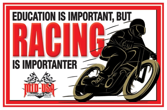 MID-USA RACING SIGN