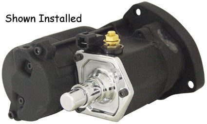 V-FACTOR SOLENOID COVERS WITH STARTER BUTTON FOR BIG TWIN