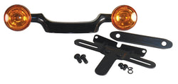 V-FACTOR BULLET TURN SIGNAL BAR & LICENSE PLATE RELOCATION KIT FOR BIG TWIN