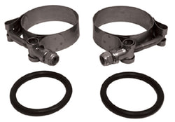 AIRCRAFT TYPE MANIFOLD CLAMPS FOR BIG TWIN & SPORTSTER