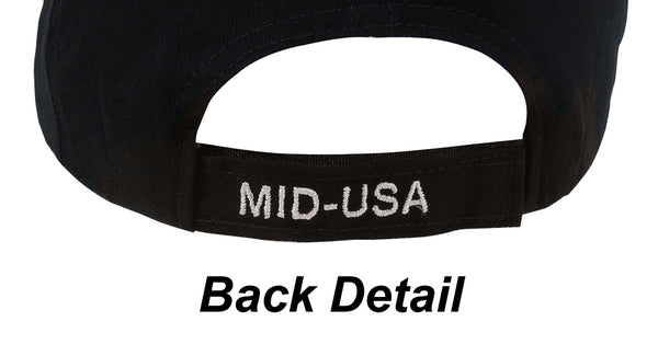 MID-USA LOGO BASEBALL CAP