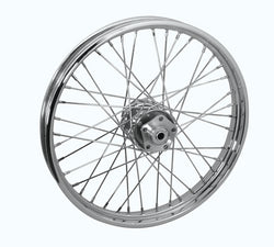 COMPLETE 40 SPOKE CHROME WHEEL