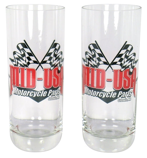 MID-USA LOGO COCKTAIL GLASSES